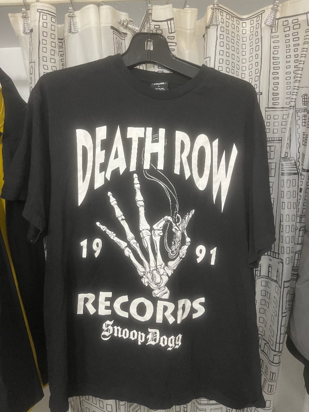 Limited edition Death Row Revords Snoop Dogg t shirt size large unisex